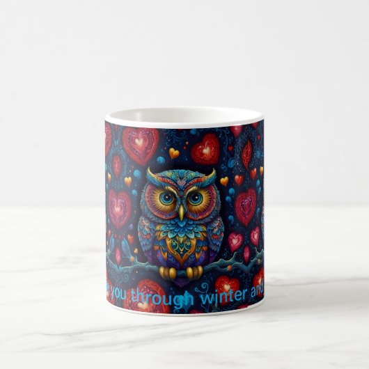 Mug Chouette t'aime toujours (Centre)