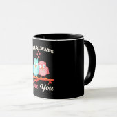 Mug Chouette t'aime toujours (Devant droit)