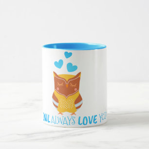 Mug Chouette t'aime toujours