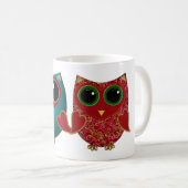 Mug Chouette va t'aimer... (Devant droit)