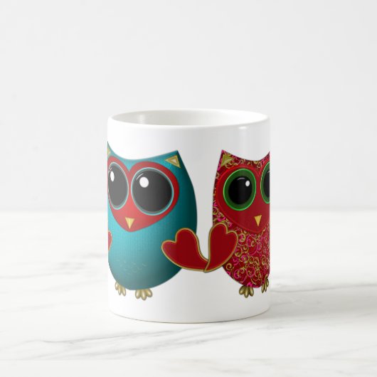 Mug Chouette va t'aimer... (Centre)