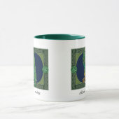 Mug Chouette verte celtique (Centre)
