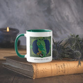 Mug Chouette verte celtique