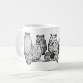 Mug Chouettes (Devant gauche)