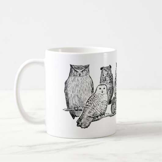 Mug Chouettes (Gauche)