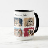 Mug Chouettes (Devant droit)