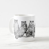 Mug Chouettes (Devant gauche)