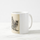 Mug Chouettes à cornes (par John James Audubon) (Devant droit)