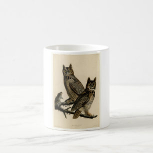Mug Chouettes à cornes (par John James Audubon)