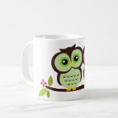 Mug Chouettes adorables (Devant gauche)