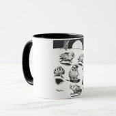 Mug Chouettes au clair de lune, Louis Wain (Devant gauche)