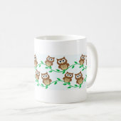 Mug Chouettes Chouettes Chouettes (Devant droit)