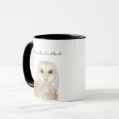 Mug Chouettes d'Amérique Collection d'oiseaux de roche (Devant gauche)