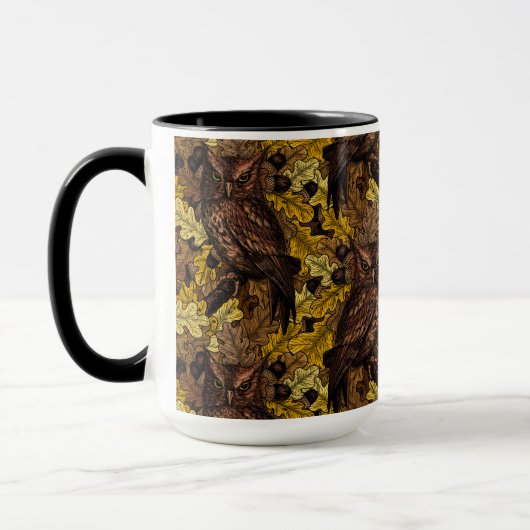 Mug Chouettes d'automne (Gauche)