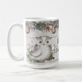 Mug Chouettes de bois à lunettes (Gauche)