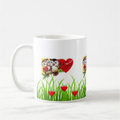 Mug Chouettes de Saint Valentin (Gauche)