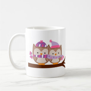 Mug Chouettes épervières de Valentines