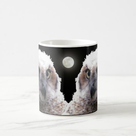 Mug - Chouettes et lune (Centre)