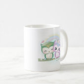 Mug Chouettes mignonnes (Devant droit)