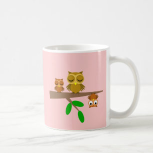 Mug chouettes mignonnes et drôles