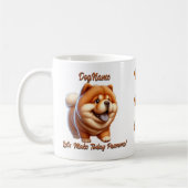 Mug Chow Chow - Ajouter le nom du chien, modifier le t (Gauche)