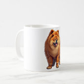 Mug Chow Chow Chien Chien chinois race pour un Chow Ch (Devant gauche)