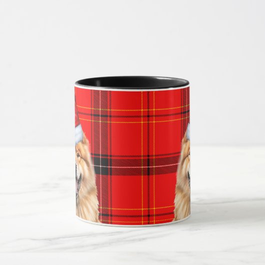 Mug Chow Chow Chow Chow Noël Chien Père Noël (Centre)