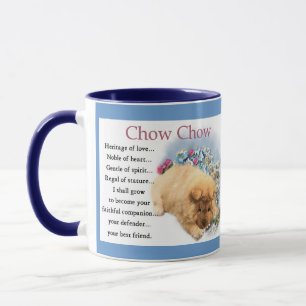 Mug Chow Chow Puppy Art Cadeaux