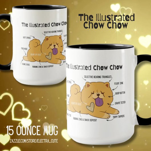 MUG CHOW ILLUSTRÉ
