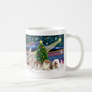 Mug Chow magique de Noël (quatre)