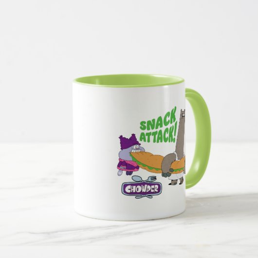 Mug Chowder et Shnitzel (Devant droit)