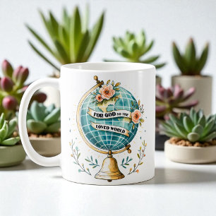Mug Chrétien Car Dieu A Tant Aimé le Monde