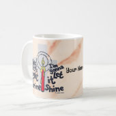 Mug Chretien Cette Petite Lumière (Devant gauche)