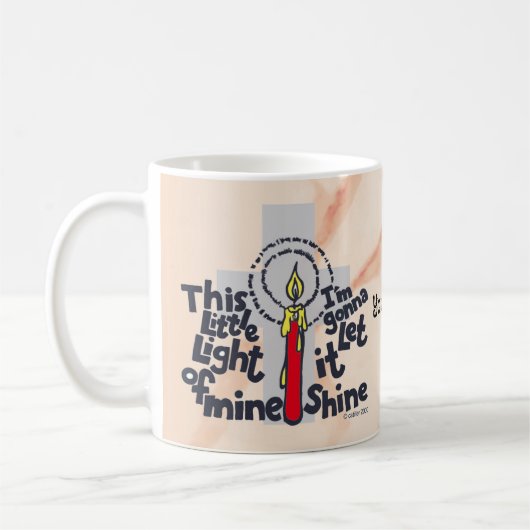 Mug Chretien Cette Petite Lumière (Gauche)