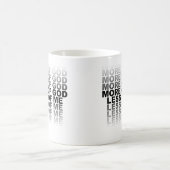 Mug Chrétien Plus de Dieu Moins de Moi (Centre)