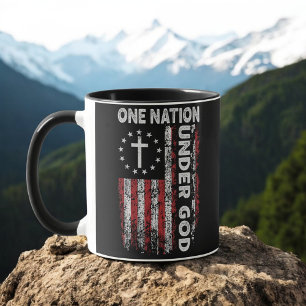 Mug Chrétien - Une nation sous Dieu