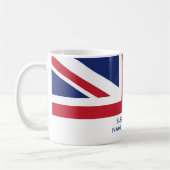 Mug chrétien | Union Jack britannique personnalisée (Gauche)