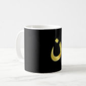 Mug Chrétiens d'aide ! Lettre arabe pour "N " (Devant gauche)