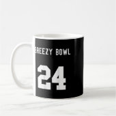 Mug Chris Breezy 24 à l'arrière (Gauche)