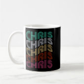 Mug Chris D groovy Nom J'aime Chris Mème 70,80 (Gauche)