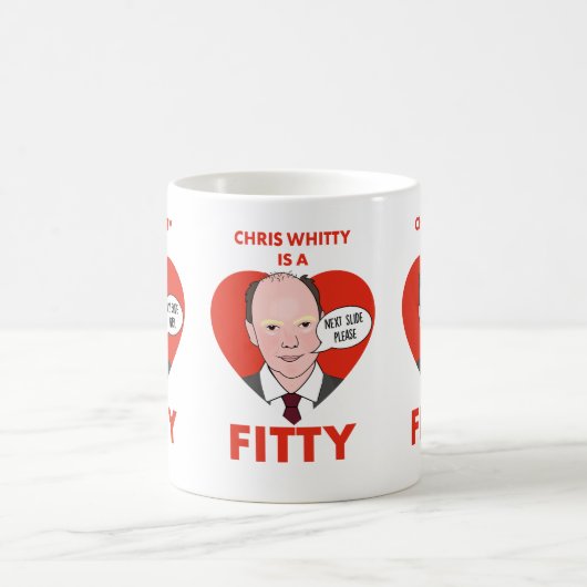 Mug Chris Whitty est en forme (Centre)