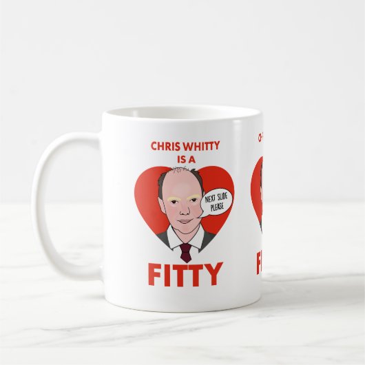 Mug Chris Whitty est en forme (Gauche)