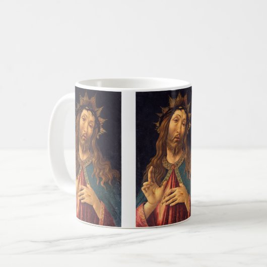 Mug Christ couronné d'épines par Sandro Botticelli (Devant gauche)
