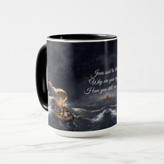 Mug Christ dans la tempête (Devant gauche)