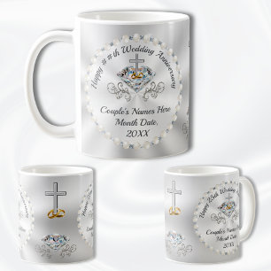 Mug CHRISTIAN, 10e, 60e, 25e Anniversaire Mugs,