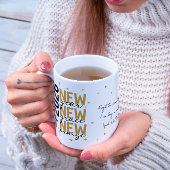 Mug Christian 2026 New Year Custom Scripture Cross