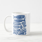 Mug Christian 2 Fishes 5 Breads 5000 Against (Gauche)