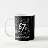 Mug Christian 6 7 Meme Six Seven 67 Bible Verse Script (Gauche)