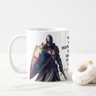 Mug Christian Bible Verse Ephesians 6:10-18 Knight