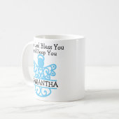 Mug Christian Blessing Angel Seigneur Vous Bénissez C (Devant gauche)